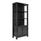 Flash Furniture Stella Modern Farmhouse Wooden Bookcase/Storage Cabinet, 3 Upper Shelves in Black ZG-027-BLK-GG - alternate 10